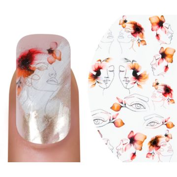 Emmi-Nail Watertattoo Automne Face Line 1