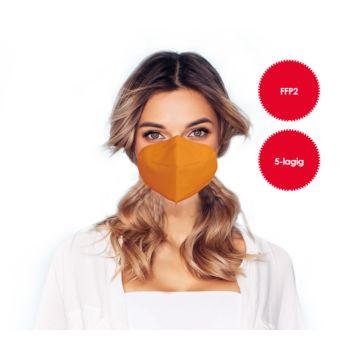 Masque de protection respiratoire FFP2 orange *1 pc*