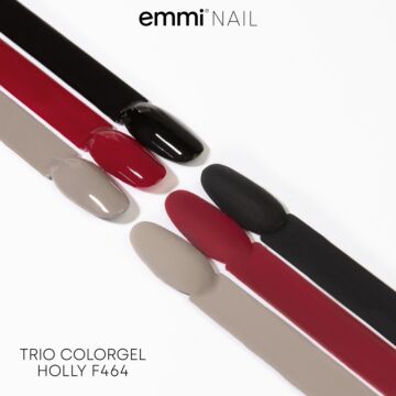 Emmi-Nail Creamy-ColorGel Mini Set 3 pièces "Holly" -F464-