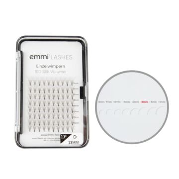 Emmi®-Lashes Silk VOLUME- Lashes Cils uniques 13mm 10D 0.05mm