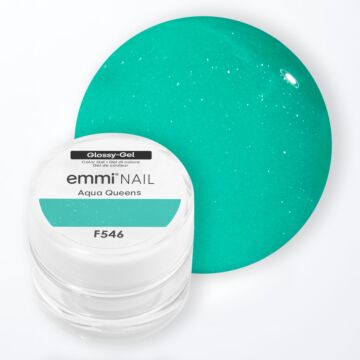Emmi-Nail Gel glossy Aqua Queens -F546-
