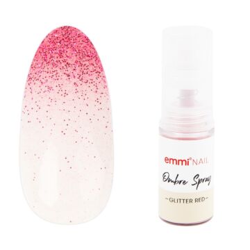 Baby Boomer Ombré Spray glitter red 5g