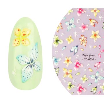 Emmi-Nail 5D Soft Gel Fleur Nail Sticker 1