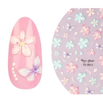 Emmi-Nail 5D Soft Gel Fleur Nail Sticker 2