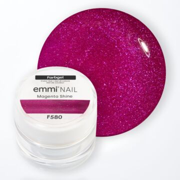 Emmi-Nail Gel de couleur Magenta Shine 5ml -F580-