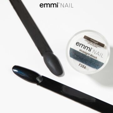 Emmi-Nail Gel de couleur Midnight Black 5ml -F356- 