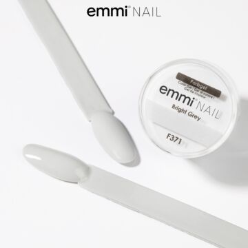 Emmi-Nail Gel de couleur Bright Grey 5ml -F371-