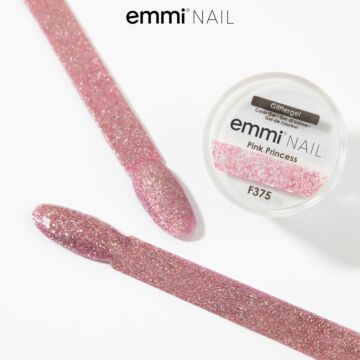 Emmi-Nail Gel pailleté Pink Princess 5ml -F375-