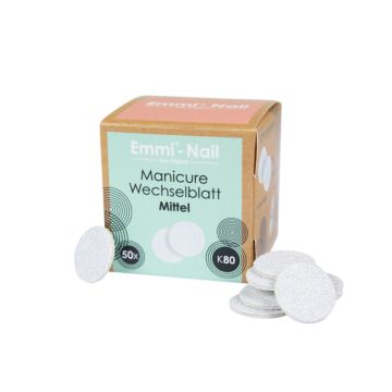 Emmi-Nail Manicure/Pedicure Feuille interchangeable moyenne 50 pièces -K80-