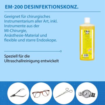 EM 200 Concentré de désinfection 500ml