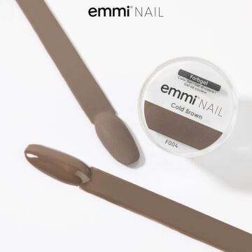 Emmi-Nail Gel de couleur Cold Brown 5ml -F004-