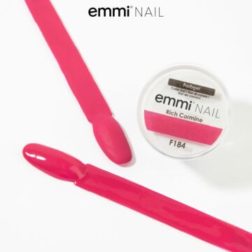 Emmi-Nail Gel coloré Rich Carmine -F184-