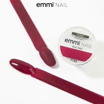 Emmi-Nail Gel de couleur Vino Tinto -F182-
