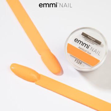 Emmi-Nail gel couleur néon Apricot Ice 5ml -F339-