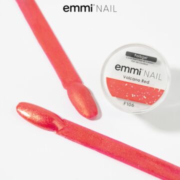 Emmi-Nail Gel de couleur Volcano Red 5ml -F106-