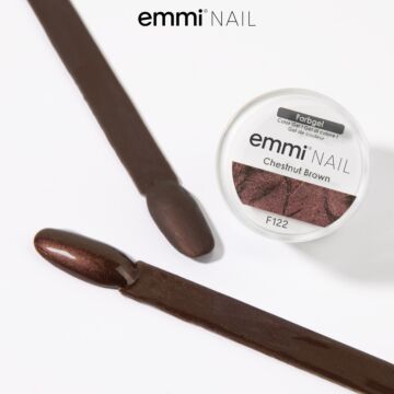 Emmi-Nail Gel de couleur Chestnut Brown 5ml -F122-