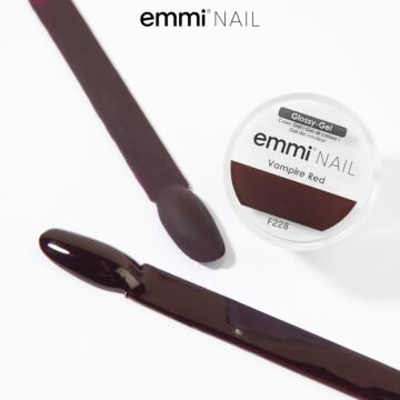 Emmi-Nail Gel glossy Vampire Red 5ml -F228-
