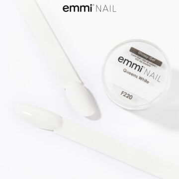 Emmi-Nail Gel glossy Queens blanc 5ml -F220-