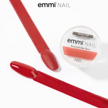 Emmi-Nail Gel glossy Rockefeller rouge 5ml -F221-