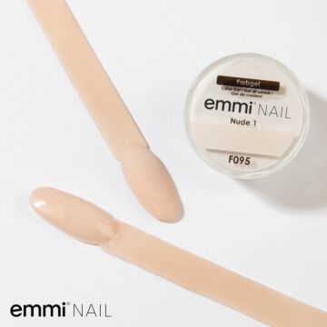 Emmi-Nail Gel de couleur Nude 1, 5ml -F095-