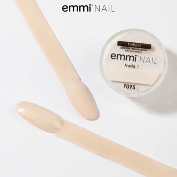 Emmi-Nail Gel de couleur Nude 1, 5ml -F095-