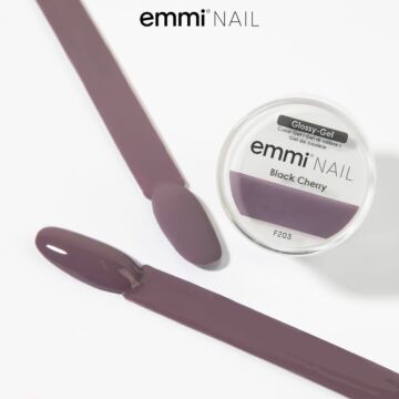 Emmi-Nail Gel glossy noir cerise 5ml -F203-