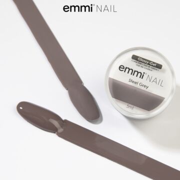 Emmi-Nail Gel glossy Steel grey 5ml -F226-
