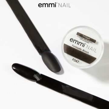 Emmi-Nail Gel de couleur Fantastic Black 5ml -F047-