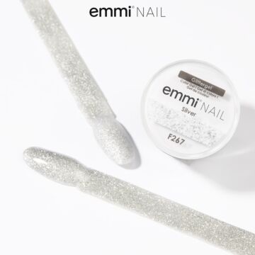 Emmi-Nail Gel pailleté Argent 5ml -F267-