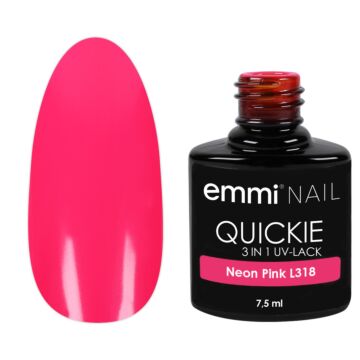 Emmi-Nail Quickie rose fluo 3in1 -L318-