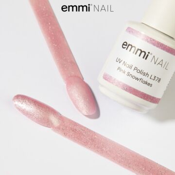 Emmi Shellac vernis UV/LED Pink Snowflakes -L378