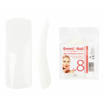 sachet de 50 Natural Tip Gr. 8