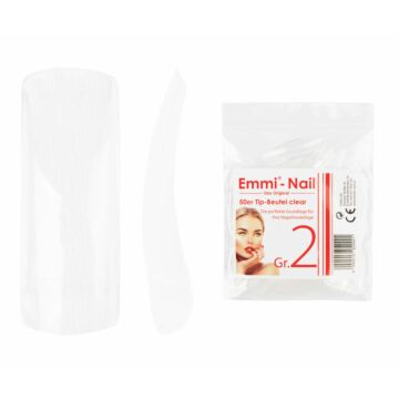 sachet de 50 Clear Tip Gr. 2