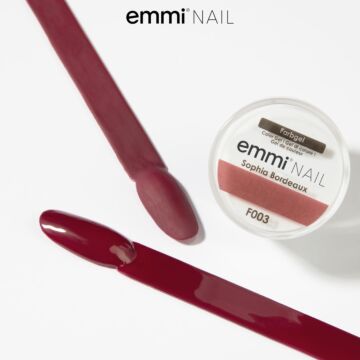 Emmi-Nail Gel de couleur Sophia Bordeaux 5ml -F003-