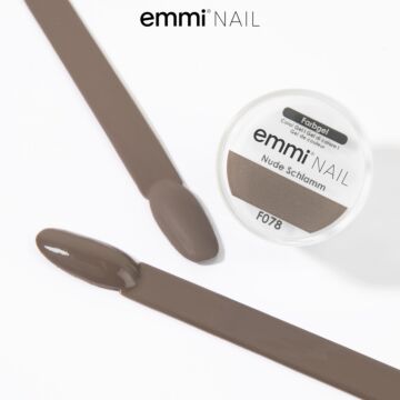 Emmi-Nail gel de couleur nude boue 5ml -F078-