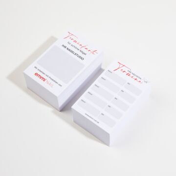 Emmi-Nail Cartes de rendez-vous, paquet de 250