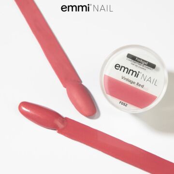 Emmi-Nail Gel de couleur Vintage Red 5ml -F052-