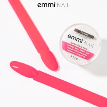 Emmi-Nail Gel de couleur Neon Flirty Pink 5ml -F119-