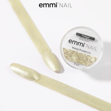 Emmi-Nail Gel de couleur Metal Prosecco -F141-