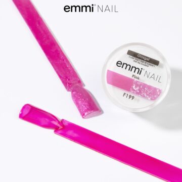 Emmi-Nail Gel de verre rose 5ml -F199-