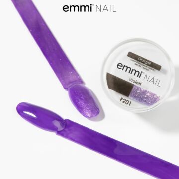 Emmi-Nail Gel de verre Violet 5ml -F201-