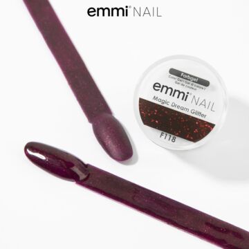 Emmi-Nail Gel de couleur Magic Dream Glitter 5ml -F118-