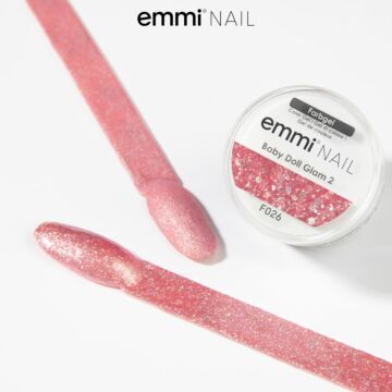 Emmi-Nail Gel de couleur Baby Doll Glam 2 5ml -F026-