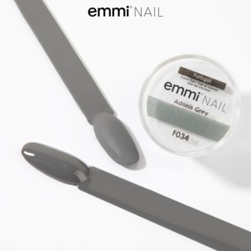 Emmi-Nail Gel coloré Adonis Grey 5ml -F034-