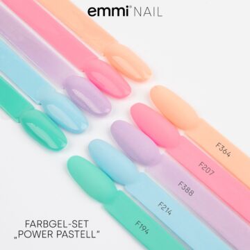 Set de gel de couleur juin "Power Pastell