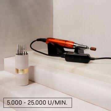 Emmi-Nail Fraise USB y compris set d'embouts