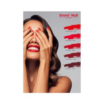 Emmi-Nail Poster "Red Classics" (en allemand)