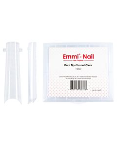 Emmi-Nail Dual Tips Tunnel Clear 120 pièces