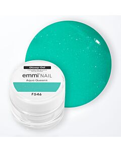 Emmi-Nail Gel glossy Aqua Queens -F546-