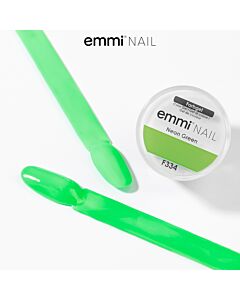 Emmi-Nail Gel de couleur vert fluo 5ml -F334-